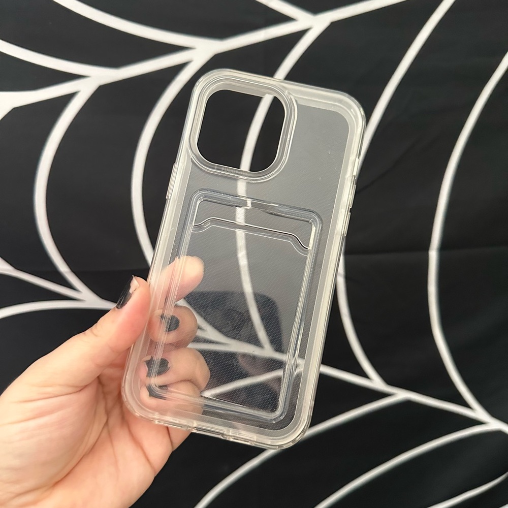 iPhone 14 Pro Max Clear Photocard case